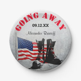 Plato De Papel Celebración militar rusa