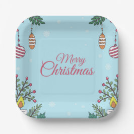 Plato De Papel Celebrar con nosotros