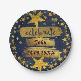 Plato De Papel Celebrar la fiesta de cumpleaños de soltero y duch