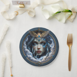 Plato De Papel Celestia – Guardiana del Cielo Infinito. 