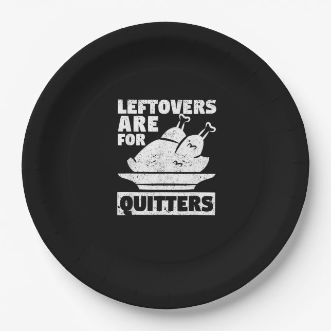 Plato De Papel Cena de Acción de Gracias Día de Turquía Las Palab (Anverso)