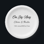 Plato De Papel Cena de ensayo Una noche antes del nombre da<br><div class="desc">diseño</div>