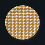 Plato De Papel Challah Bread Loaf Happy Hanukkah Chanukah Holiday<br><div class="desc">Las placas presentan un ilustracion original de una hogaza de pan de jalá. ¡Perfecto para Hanukkah! Este ilustracion Chanukah también está disponible en otros productos. ¿No ves lo que estás buscando? ¿Necesita ayuda con la personalización? Contacte con Rebecca para que tenga algo diseñado para usted.</div>