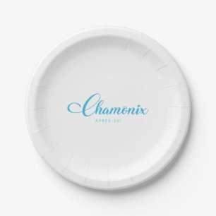 Plato De Papel CHAMONIX Apres-Ski