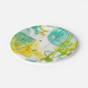 Plato De Papel Chapoteo II de Splish