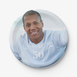 Plato De Papel Cheers photo birthday party