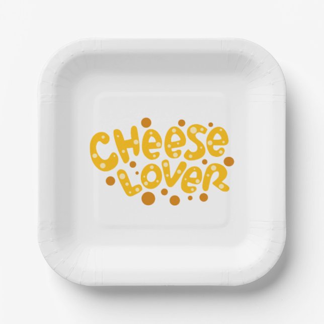 Plato De Papel Cheese Lover (Anverso)