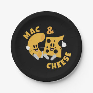Plato De Papel Cheese Mac & Cheese Funny Gift Idea