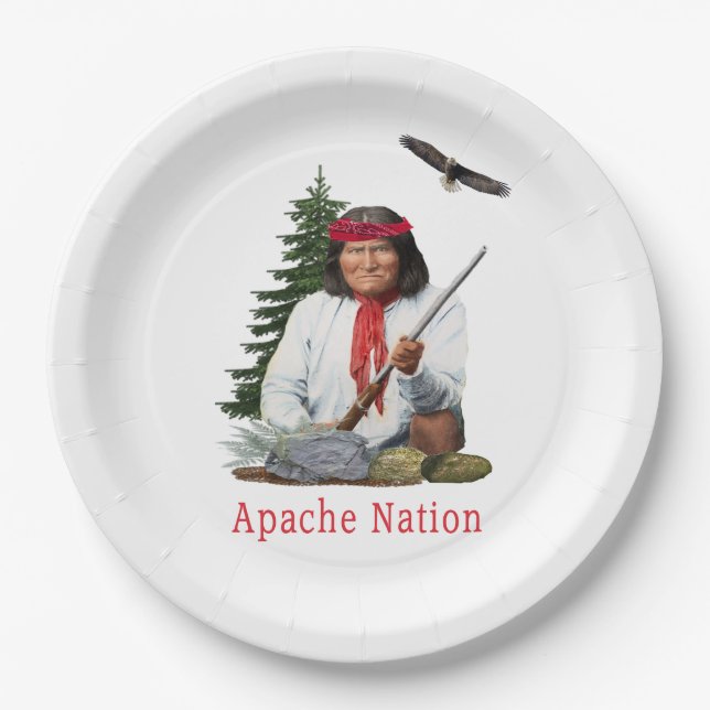 Plato De Papel Cherokee (Anverso)