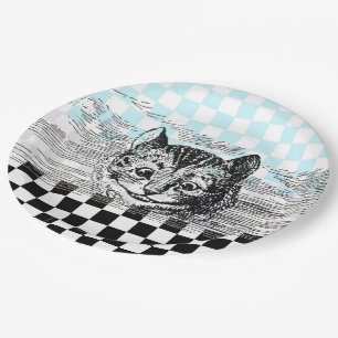 Plato De Papel Cheshire Cat 1