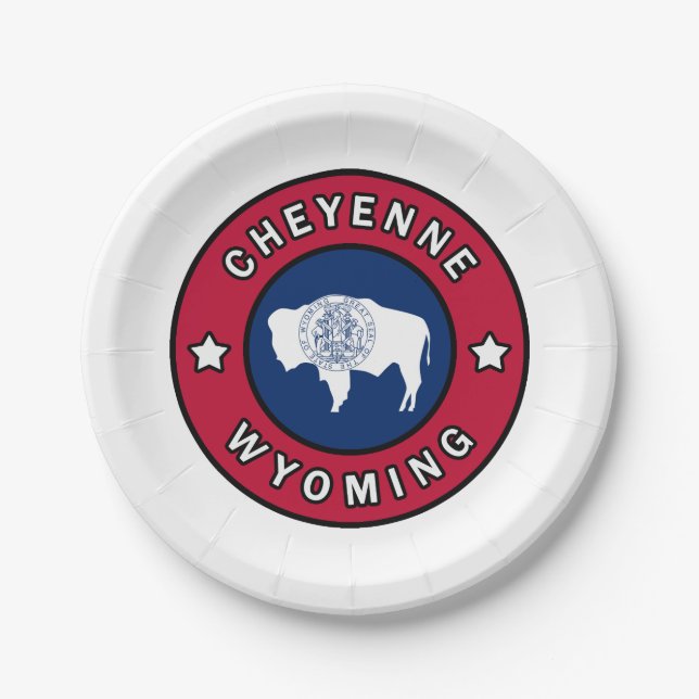 Plato De Papel Cheyenne Wyoming (Anverso)