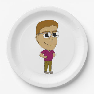 Plato De Papel chibi