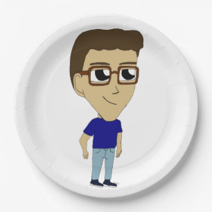 Plato De Papel chibi
