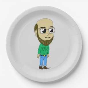 Plato De Papel chibi
