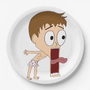 Plato De Papel chibi   