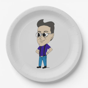 Plato De Papel chibi