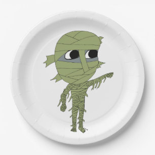 Plato De Papel chibi mummy