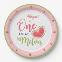 Chica Del Primer Cumpleaños De One In A Melon