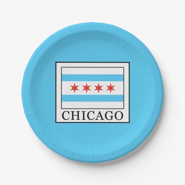 Plato De Papel Chicago (Anverso)
