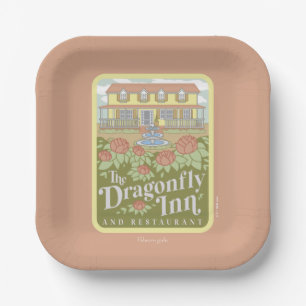 Plato De Papel Chicas Gilmore El restaurante Dragonfly Inn & Re