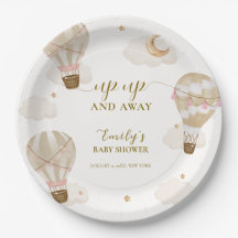Chico Globo Aerostático Elegante Boho Neutral Baby