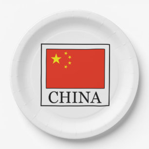 Plato De Papel China