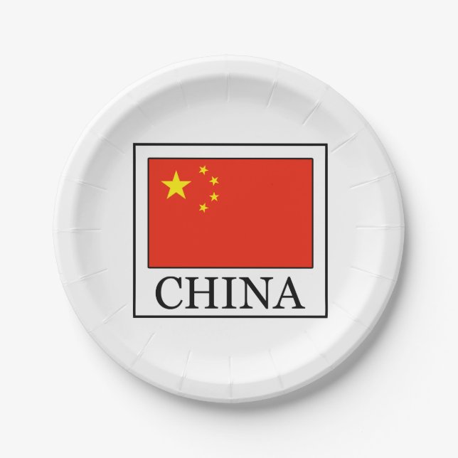 Plato De Papel China (Anverso)