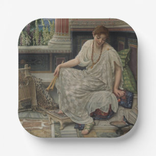 Plato De Papel Chloe (por Edward Poynter)