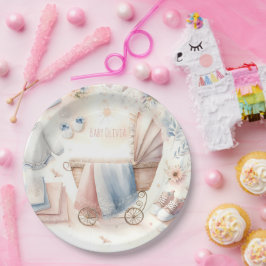 Plato De Papel Chocolate Babyshá
