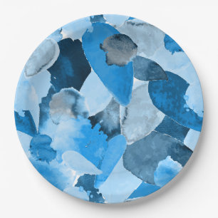 Plato De Papel Choque de color 6