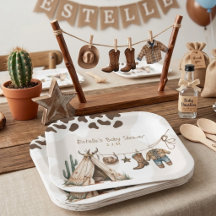 Chorro infantil elegante del oeste americano rústi