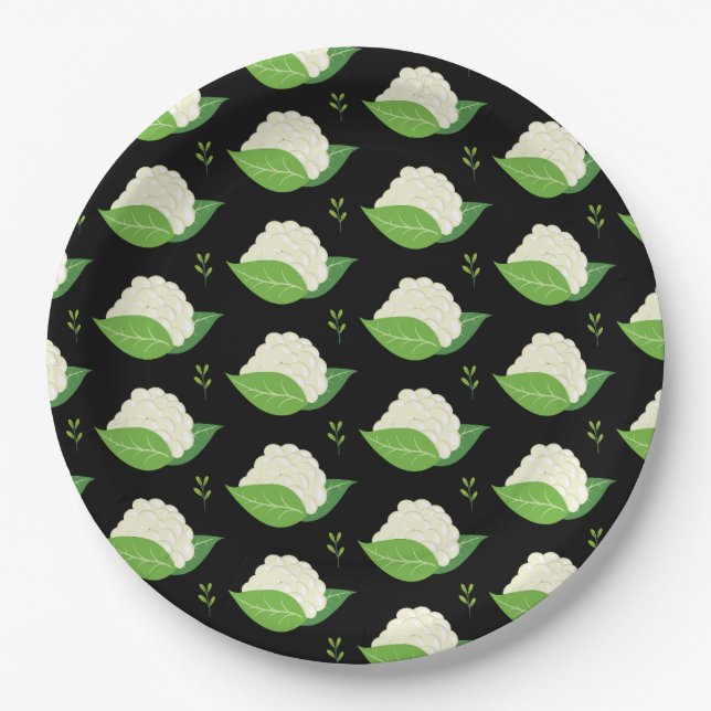 Plato De Papel Choufleur (Anverso)