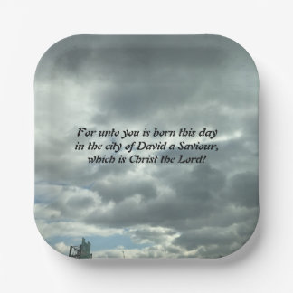 Plato De Papel Christmas