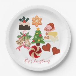 Plato De Papel Christmas