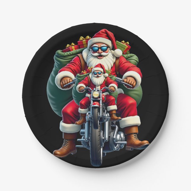 Plato De Papel Christmas (4) (Anverso)