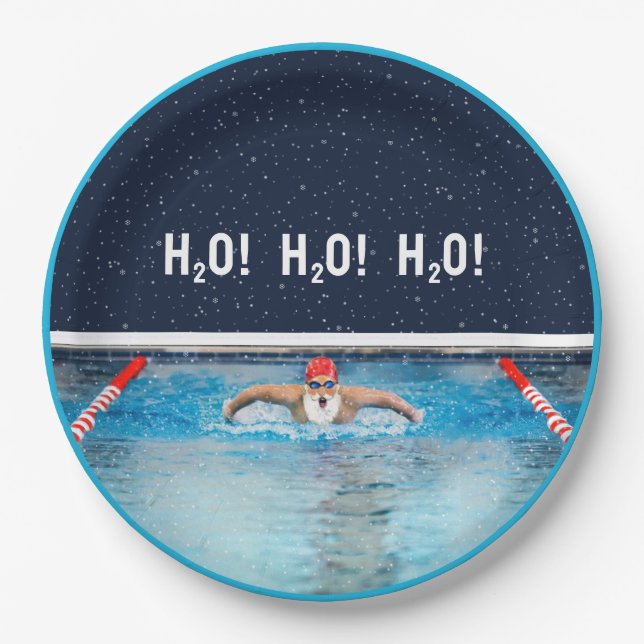 Plato De Papel Christmas Holiday Party (Anverso)