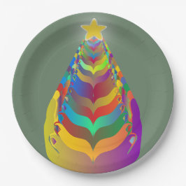 Plato De Papel Christmas Hope and Togetherness