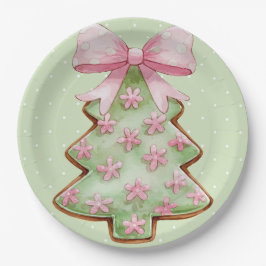 Plato De Papel Christmas Plate