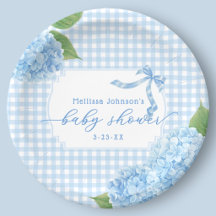 Chubasquero Azul de Hortensia Baby Shower Niño