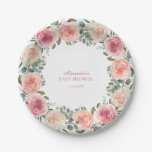 Chupinada de flores para baby shower