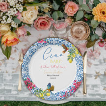 Ciao Baby Baldosa Italiana Limones Baby Shower