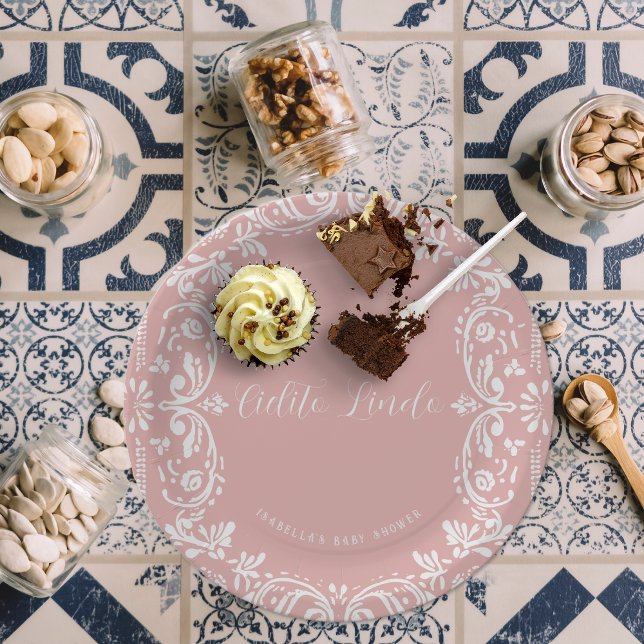 Plato De Papel Cielito Lindo Papel mexicano Picado Talavera (Subido por el creador)