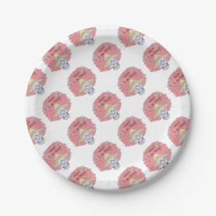 Plato De Papel cinco de mayo calavera