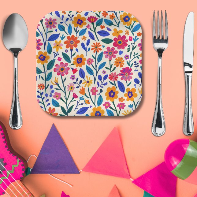 Plato De Papel Cinco De Mayo-fiesta mexicana (Subido por el creador)