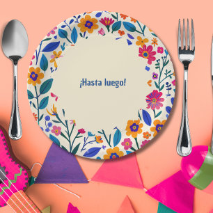 Plato De Papel Cinco De Mayo-fiesta mexicana