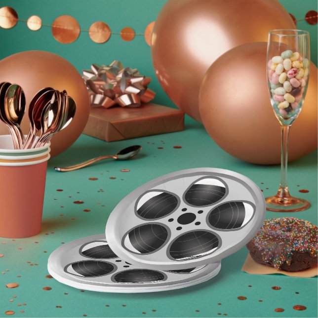 Plato De Papel Cine Reel Home Theatre (Multi)