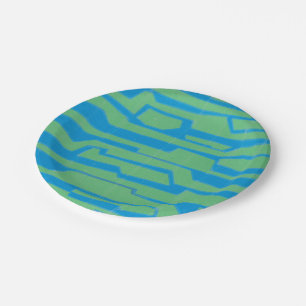 Plato De Papel Circuito moderno V