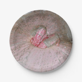 Plato De Papel Ciruelo del azúcar