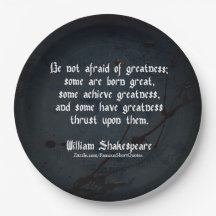 Cita de William Shakespeare - Grandeza