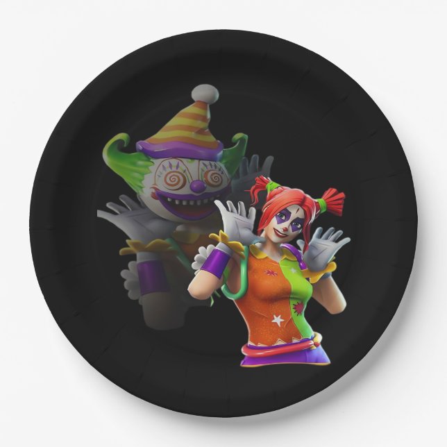 Plato De Papel Cita divertida esencial de Peekaboo (Anverso)